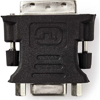 Video kabel NEDIS adaptér DVI - VGA/ 24+5pinová zástrčka DVI-I - zásuvka VGA/ BOX/ černý