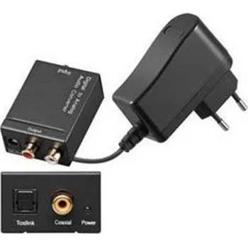 Datové redukce PREMIUMCORD Přev. dig./opt. na 2xCINCH