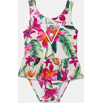 Dámské plavky Jednodílné plavky pro miminko Guess růžová barva, A5GZ00 MC052 A5GZ00.MC052.PPYA 43M, vel. 62-68