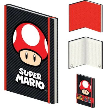 Počítačová hra Super Mario blok A5 premium (Houba)