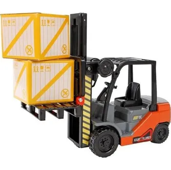 autíčko Mikrotrading Vysokozdvižný vozík 20 cm na setrvačník