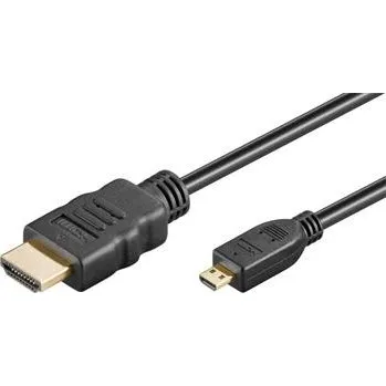 Datový kabel PremiumCord 4K Kabel HDMI A - HDMI micro D, 3m