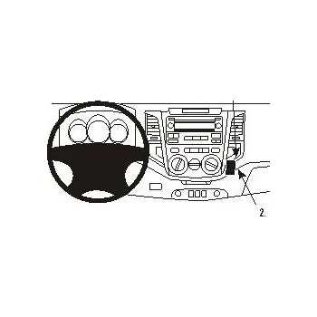 Brodit ProClip montážní konzole na palubní desku pro Toyota HiLux 06-11, 853722
