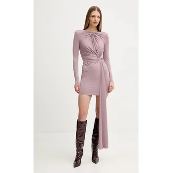 Dámské šaty Šaty Marciano by Guess OLIVIA 5BGK22.6259A růžová 34X, vel. 40