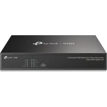 Videoserver TP-LINK záznamové zařízení VIGI NVR1004H-4P 4 kanálů, 4x Lan s PoE, 2x USB