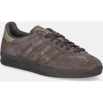 Pánské tenisky Semišové tenisky adidas Originals Gazelle Indoor JQ8402 hnědá 89X, EUR 45 1/3