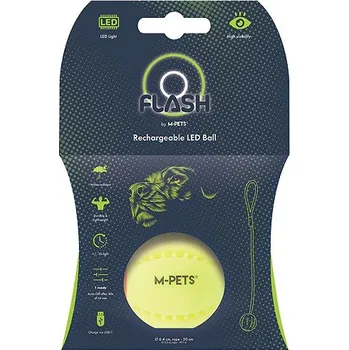 Hračka pro psa M-Pets FLASH LED svítící míček