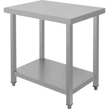 Dílenský stůl Centrální šroubovaný pracovní stůl s policí 80x50x85 cm | YATO YG-08990