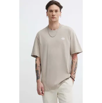 Pánské oblečení Bavlněné tričko Dickies DK0A4YAIBLK1 béžová 08X, vel. M