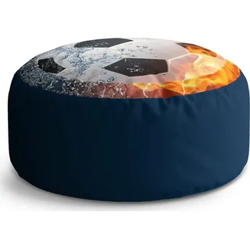 Taburet SABLIO Taburet Circle Fotbalový míč 40x50cm