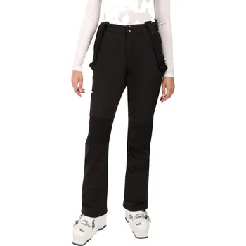 Snowboardové kalhoty Kilpi DIONE-W Dámské softshellové lyžařské kalhoty ZL0408KI Černá 36S