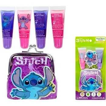Peněženka SADA PENĚŽENKA A DVA GELY NA RTY STITCH, uni