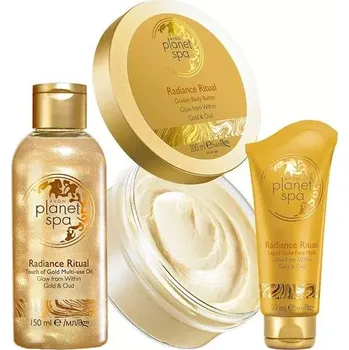 Tělový krém Rozjasňující sada Planet Spa Radiance