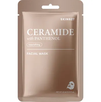 Pleťová maska SKIN627 Ceramide with Panthenol Facial Mask - Výživná pleťová maska s ceramidy a panthenolem | 22ml