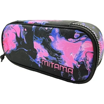 Penál MITAMA plný, růžová - černá