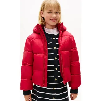 Chlapecké oblečení Dětská bunda Tommy Hilfiger KG0KG08759.9BYA červená 33X, vel. 164