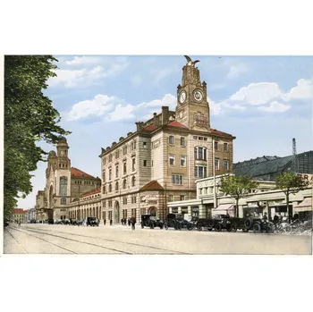 Stará Pohlednice Praha Wilsonovo nádraží 100/189 (Stará pohlednice)