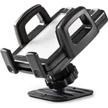 NEDIS držák telefonu do auta/ univerzální/ displej telefonu 4" až 6,4"/ nastavitelný úhel/ černý - VÝPRODEJ