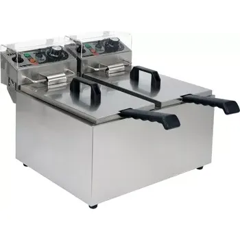 fritéza Elektrická fritéza 2-komorová 2x5 l | YATO YG-04621