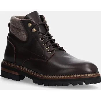 Pánské tenisky Kotníkové boty Hackett London RANGE STONE HMS21423 hnědá 89X, EUR 40