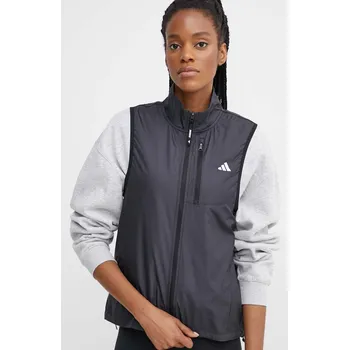 Pánská vesta Sportovní vesta adidas Performance Own The Run Base IK7446 černá 99X, vel. L