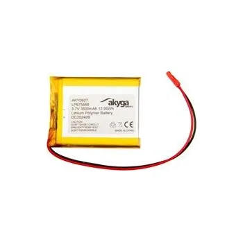 Baterie pro mobilní telefon Akyga Li-Pol baterie LP675568 3.7V/3500mAh PCM JST 2.54 2-Pin