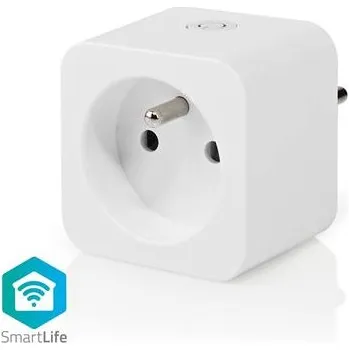 Mobilní telefon Nedis WIFIP121EWT - WiFi Chytrá Zásuvka |Typ E (CEE 7/6)| -10 - 45 °C | Android™ / IOS | Bílá