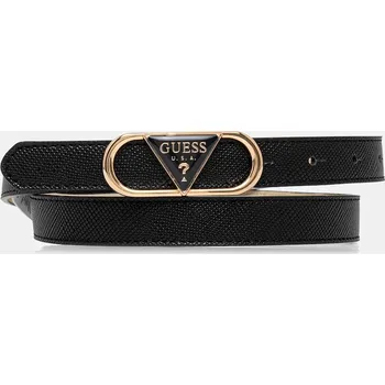 Opasek Pásek Guess SERENOVA dámský, černá barva, BW9270 P5320 BW9270.P5320 99X, vel. S