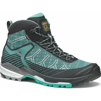 Dámská obuv Kotníková obuv Asolo Falcon EVO Jaquard GV black/aqua green/a559 7UK