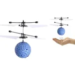 Létající spinner koule – interaktivní heli-ball modrá
