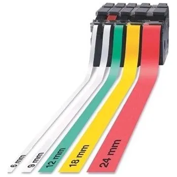 Papír pro tiskárny Páska Brother TZE-221, 9 mm, bílá-černý text