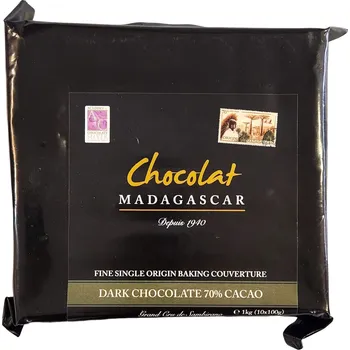 Čokoláda Chocolat Madagaskar Tmavá čokoláda 70 % kakaa 100 g
