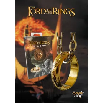 Prsten Lord of The Rings - Jeden Prsten Gold plated