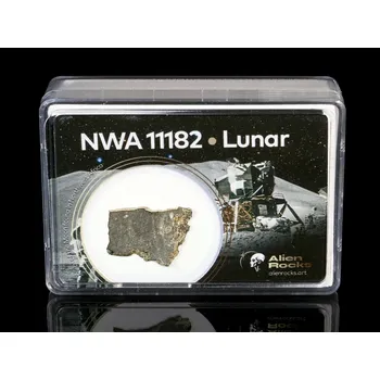 Přírodní kámen Meteorit | Lunar | NWA 11182 | 1-1,5 g