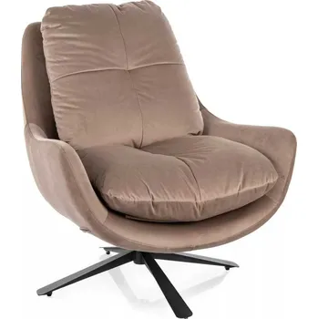 Křeslo Křeslo Treviso Velvet, béžová