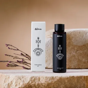 Čistící gel ALMA Čisticí olejový gel s malachitem, Abyssinian olejem a Aloe vera