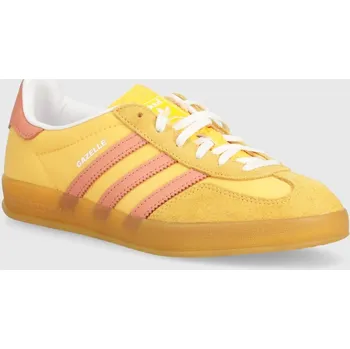 Dámská obuv Tenisky adidas Originals Gazelle Indoor W, 39 1/3, žlutá, 18X