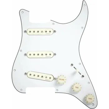 Snímač pro strunný nástroj Fishman Fluence Single Width Loaded Pickguard Strat White Kytarový snímač (Jako nové)