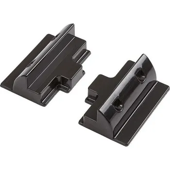 držák na solární panel Držák MHPower plastové podélné pro uchycení solárních panelů - černé (2ks sada)