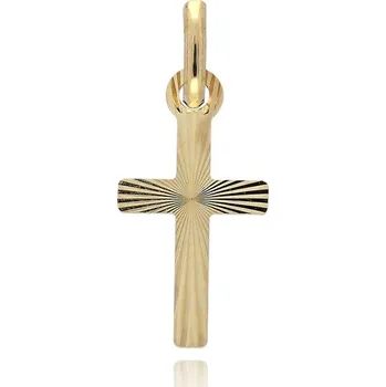 Přívěsek MOISS Zlatý 585/1000 přívěsek KŘÍŽEK