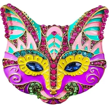 Brož Gaira Brož Kočička 35182, Barva fialová