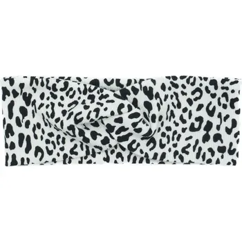 Čelenka Dospělá čelenka překřížená bílo-černá široká