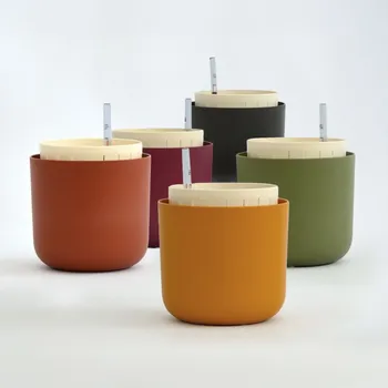 Květináč Plastia Samozavlažovací květináč Tolita Air (malý) Barva: medová