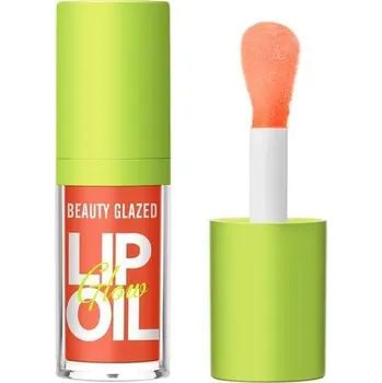 Přípravek na nehty Velká štětečková hlavice, růžový lesk na rty, hydratační želé lesk na rty, olejový, dlouhotrvající