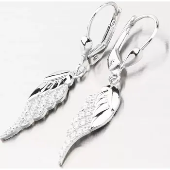 Náušnice Náušnice andělská křídla zlato 585 GCA12-002