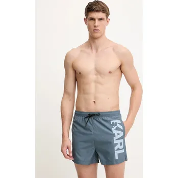 Pánské kraťasy Plavkové šortky Karl Lagerfeld A1M46013 zelená 96X, vel. L