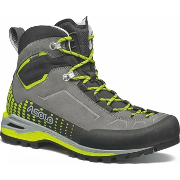 Pánská sportovní obuv Kotníková obuv Asolo Freney EVO Mid Lth GV graphite/green lime/a627 9,5UK