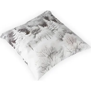Povlak na polštářek Bavlněný povlak Zimní pohádka lesa 40x40cm: 40x40cm