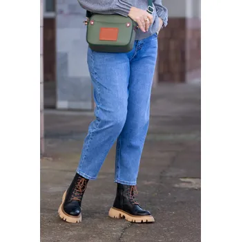 Dámské džíny M.SARA Balónové džíny KAITO [325-4] Barva: Světle modrá, Velikost: M