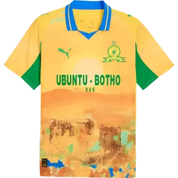 Pánský speciální dres Puma x KidSuper Mamelodi Sundowns FC 25/26 žlutý